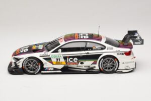 BMW M3 E92 DTM #21 M. Wittmann BMW Team MTEK 2013 Minichamps 1:18 100132221 Metāls — attēls 4 no 8