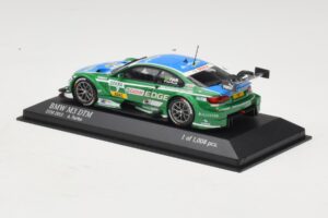 BMW M3 E92 DTM #7 A. Farfus BMW Team RBM DTM 2013 Minichamps 1:43 410132207 Metāls — attēls 3 no 4