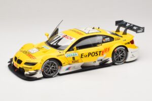 BMW M3 E92 DTM #8 D. Werner BMW Team Schnitzer 2012 Minichamps 1:18 100122208 Metāls — attēls 2 no 8