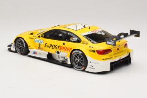 BMW M3 E92 DTM #8 D. Werner BMW Team Schnitzer 2012 Minichamps 1:18 100122208 Metāls — attēls 7 no 8