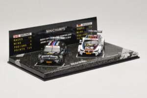 BMW M3 & M4 DTM Champions Set B. Spengler / M. Wittmann 2012 & 2014 Minichamps 1:43 412020723 Metāls — attēls 2 no 5
