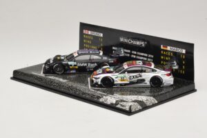 BMW M3 & M4 DTM Champions Set B. Spengler / M. Wittmann 2012 & 2014 Minichamps 1:43 412020723 Metāls — attēls 3 no 5