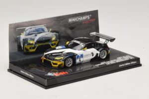 BMW Z4 GT3 Need for Speed Team #4 Hartung / Viebahn 24 Hours of Nürburgring 2011 Minichamps 1:43 437112904 Metāls — attēls 2 no 5