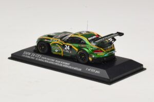 BMW Z4 GT3 Saudi Falcons #24 Al Faisal / Binladen 24 Hours of Dubai 2013 Minichamps 1:43 437132424 Metāls — attēls 3 no 4
