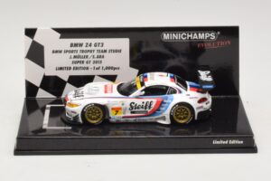 BMW Z4 GT3 Steiff #7 Muller / Ara Super GT 2015 Minichamps 1:43 447152007 Metāls