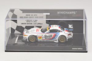 BMW Z4 GT3 Steiff #7 Muller / Ara Super GT 2015 Minichamps 1:43 447152007 Metāls — attēls 4 no 5