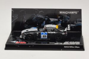 BMW Z4 M Coupe #69 Adams / K. Ludwig ADAC 24h Nürburgring 2009 Minichamps 1:43 400092769 Metāls