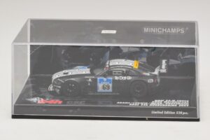 BMW Z4 M Coupe #69 Adams / K. Ludwig ADAC 24h Nürburgring 2009 Minichamps 1:43 400092769 Metāls — attēls 4 no 5