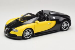 Bugatti Veyron Grand Sport Black Lemon Minichamps 1:18 100110831 Metāls