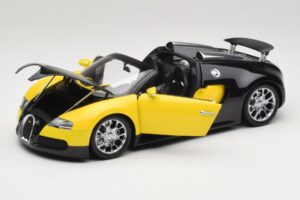 Bugatti Veyron Grand Sport Black Lemon Minichamps 1:18 100110831 Metāls — attēls 2 no 8