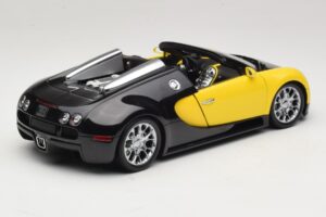 Bugatti Veyron Grand Sport Black Lemon Minichamps 1:18 100110831 Metāls — attēls 3 no 8