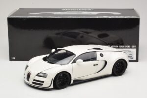 Bugatti Veyron Super Sport Balts Minichamps 1:18 100110844 Metāls — attēls 8 no 8