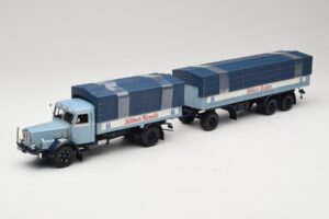 Bussing 8000S13 Pritschenzug Kölner Zucker Minichamps 1:43 499079920 Metāls