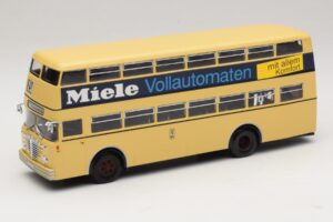 Bussing D2U Heckturen Miele Minichamps 1:43 439071086 Metāls