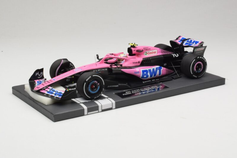 BWT Alpine A523 #10 P. Gasly Bahrain GP 2023 Minichamps 1:18 117230110 Metāls