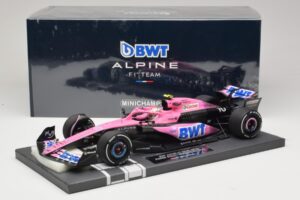 BWT Alpine A523 #10 P. Gasly Bahrain GP 2023 Minichamps 1:18 117230110 Metāls — attēls 6 no 7