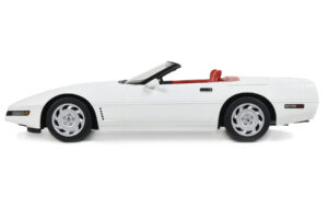 Chevrolet Corvette C4 Kabriolets Arctic White GT Spirit 1:18 GT580 Sveķi — attēls 3 no 5