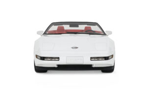 Chevrolet Corvette C4 Kabriolets Arctic White GT Spirit 1:18 GT580 Sveķi — attēls 4 no 5