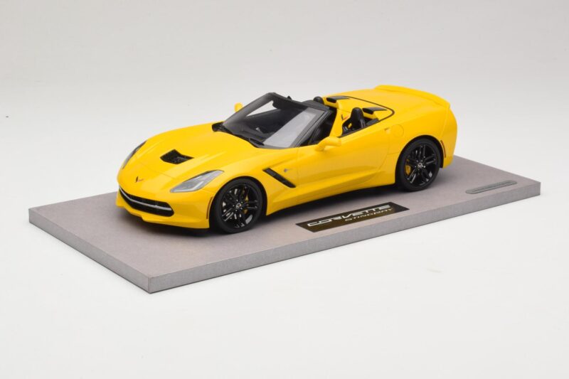 Chevrolet Corvette C7 Velocity Yellow BBR 1:18 BLM1815E Sveķi