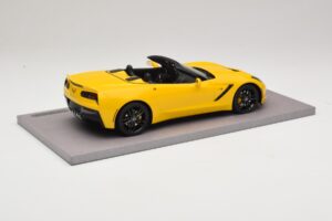 Chevrolet Corvette C7 Velocity Yellow BBR 1:18 BLM1815E Sveķi — attēls 2 no 6