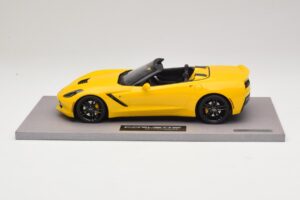 Chevrolet Corvette C7 Velocity Yellow BBR 1:18 BLM1815E Sveķi — attēls 3 no 6