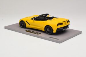 Chevrolet Corvette C7 Velocity Yellow BBR 1:18 BLM1815E Sveķi — attēls 5 no 6