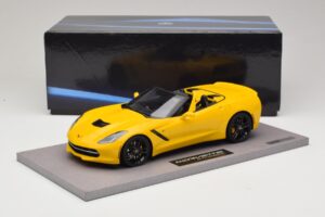 Chevrolet Corvette C7 Velocity Yellow BBR 1:18 BLM1815E Sveķi — attēls 6 no 6