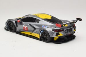Chevrolet Corvette C8.R Pelēks GT Spirit 1:18 GT307 Sveķi — attēls 5 no 6