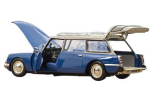 Citroën DS 21 Break Danube Blue Norev 1:18 181772 Metāls — attēls 2 no 4