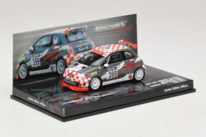 Fiat 500 Abarth Assetto Corse #399 Autohaus Winz VLN 2010 Minichamps 1:43 437101299 Metāls — attēls 2 no 5