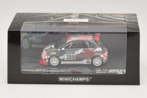 Fiat 500 Abarth Assetto Corse #399 Autohaus Winz VLN 2010 Minichamps 1:43 437101299 Metāls — attēls 5 no 5