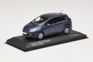 Ford C-Max Compact Zils Metālisks Minichamps 1:43 400089001 Metāls — attēls 2 no 4