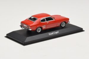 Ford Capri I Sarkans Maxichamps 1:43 940085500 Metāls — attēls 2 no 4