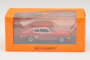 Ford Capri I Sarkans Maxichamps 1:43 940085500 Metāls — attēls 4 no 4