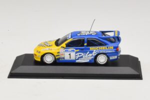 Ford Escort #1 Michelin M. Wilson / B. Thomas British Rally Champion 1994 Minichamps 1:43 430948291 Metāls