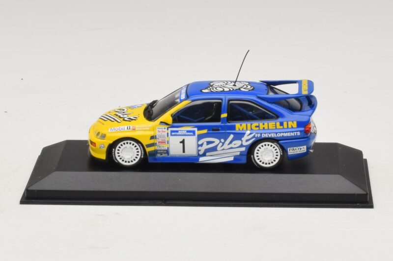 Ford Escort #1 Michelin M. Wilson / B. Thomas British Rally Champion 1994 Minichamps 1:43 430948291 Metāls