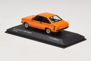 Ford Escort 1600 Sport Mk2 Oranžs Minichamps 1:43 400084471 Metāls — attēls 3 no 4