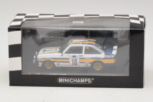 Ford Escort Mk2 RS1800 #10 A. Vatanen / D. Richards Rally Acropolis 1978 Minichamps 1:43 400808410 Metāls — attēls 4 no 4