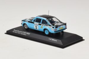 Ford Escort Mk2 RS1800 #9 R. Clark / Wilson RAC Rally 1978 Minichamps 1:43 400788409 Metāls — attēls 3 no 4