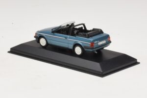 Ford Escort Mk3 Kabriolets Zils Metālisks Minichamps 1:43 400085030 Metāls — attēls 3 no 4