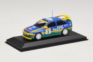 Ford Escort RS #3 Bernardini / Occelli Rally Monte Carlo Winner 1996 Minichamps 1:43 430968203 Metāls — attēls 2 no 4