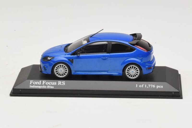 Ford Focus RS Mk2 Zils Metālisks Minichamps 1:43 Ford Focus RS Mk2 Zils Metālisks Minichamps 1:43 400088101 Metāls