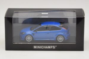 Ford Focus RS Mk2 Zils Metālisks Minichamps 1:43 400088101 Metāls — attēls 4 no 4