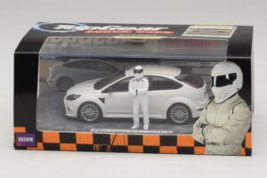 Ford Focus RS Mk2 Top Gear Balts Ar Figūru Minichamps 1:43 519438810 Metāls — attēls 5 no 5