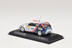 Ford Focus RS WRC #4 C. McRae / N. Grist Rally Monte Carlo 2001 Minichamps 1:43 430018904 Metāls — attēls 3 no 4