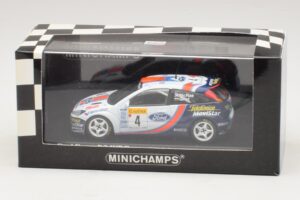 Ford Focus RS WRC #4 C. McRae / N. Grist Rally Monte Carlo 2001 Minichamps 1:43 430018904 Metāls — attēls 4 no 4