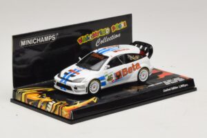 Ford Focus RS WRC #46 V. Rossi / C. Cassina RAC Rally 2007 Minichamps 1:43 400078446 Metāls — attēls 2 no 5