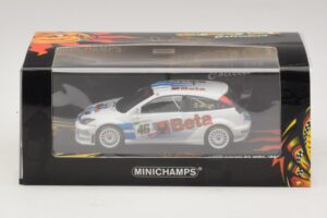 Ford Focus RS WRC #46 V. Rossi / C. Cassina RAC Rally 2007 Minichamps 1:43 400078446 Metāls — attēls 5 no 5