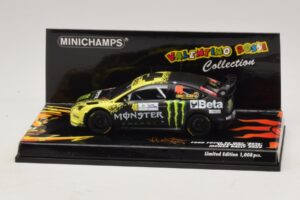 Ford Focus RS WRC #46 V. Rossi / C. Cassina Monza Rally Show 2009 Minichamps 1:43 400098946 Metāls