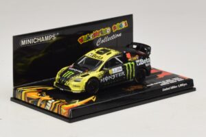 Ford Focus RS WRC #46 V. Rossi / C. Cassina Monza Rally Show 2009 Minichamps 1:43 400098946 Metāls — attēls 2 no 5